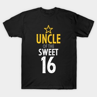 Uncle of sweet 16 birthday T-Shirt